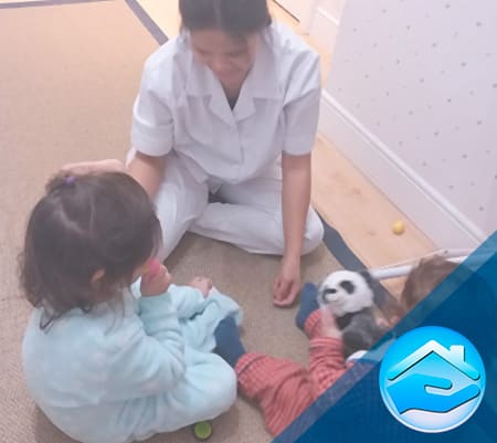 Cuidado del hogar y niños