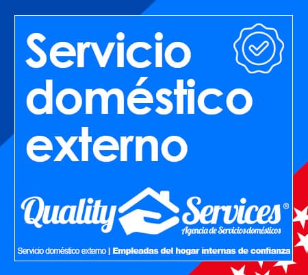 Servicio doméstico externo en Madrid