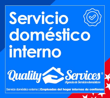Servicio doméstico interno en Madrid